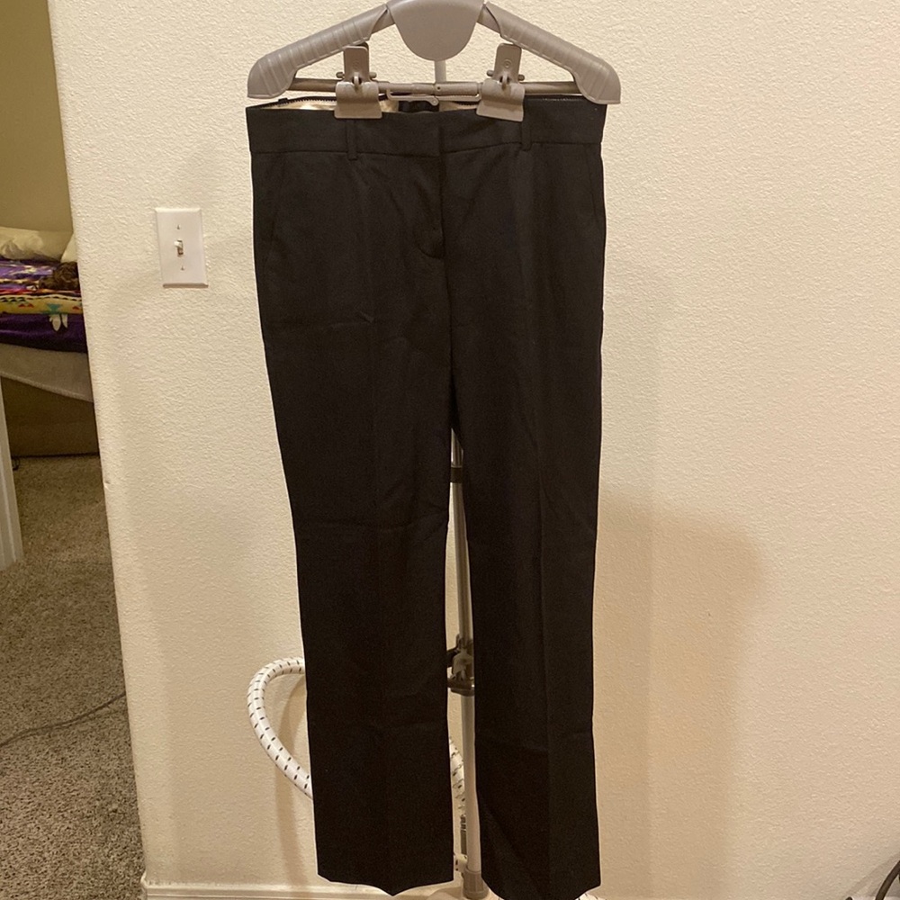 JCrew favorite fit black dressy pants petite